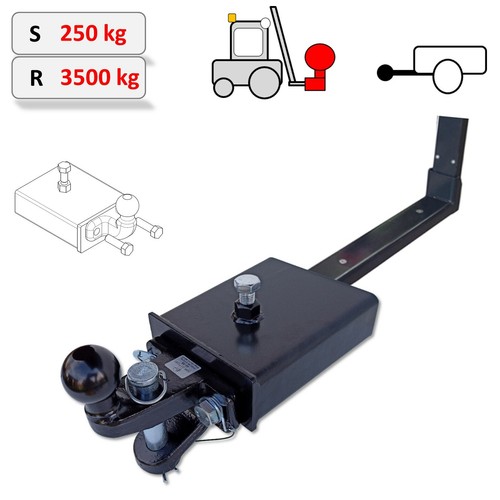 Ahk für stapler - stapler, gabelzinken